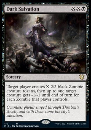 Dark Salvation (Innistrad Midnight Hunt Commander Decks) Trading Card