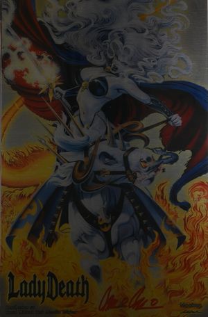Lady Death: Retribution #1 (David Michael Beck Metallic Mockup Ed.)