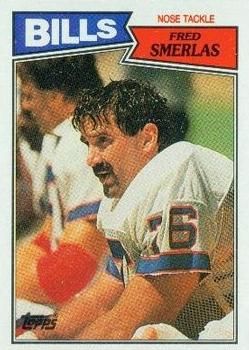 Fred Smerlas 1987 Topps #368 Sports Card