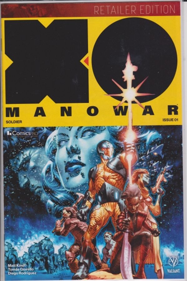 X-O Manowar #1 (ComicsPRO Edition)