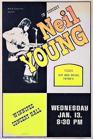 Neil Young Winnipeg Concert Hall 1971