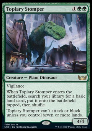 Topiary Stomper (Streets of New Capenna) Trading Card