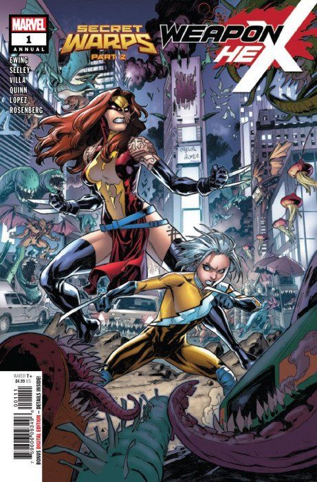 Secret Warps: Weapon Hex Annual #1 Comic