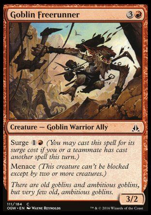 Goblin Freerunner (Oath of the Gatewatch) Trading Card