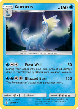 Aurorus (28/131) - Forbidden Light