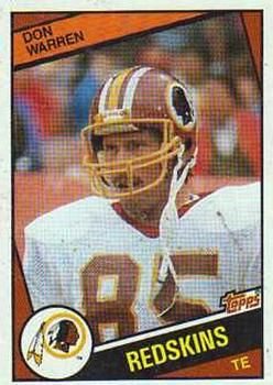 1987 Topps Redskins Rogers Plunges Ahead Washington Redskins #63