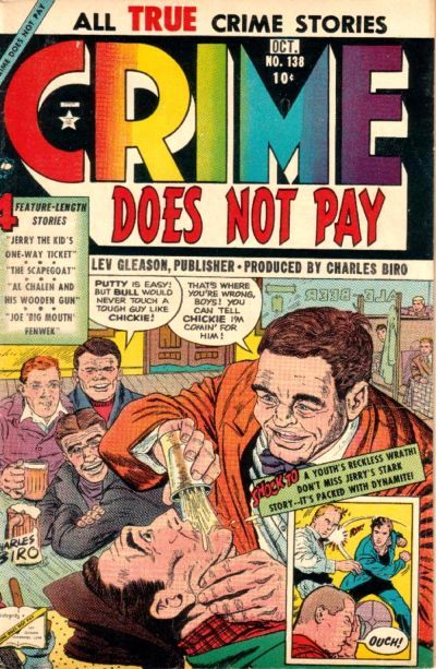 Crime Does Not Pay #138 Comic
