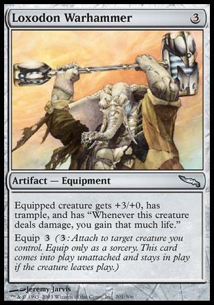 Loxodon Warhammer (Mirrodin) Trading Card