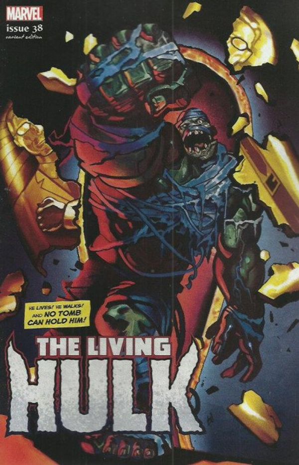 Immortal Hulk #38 (Del Mundo Living Hulk Horror Variant)