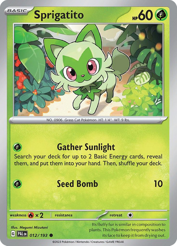 Sprigatito (12/193) - Paldea Evolved