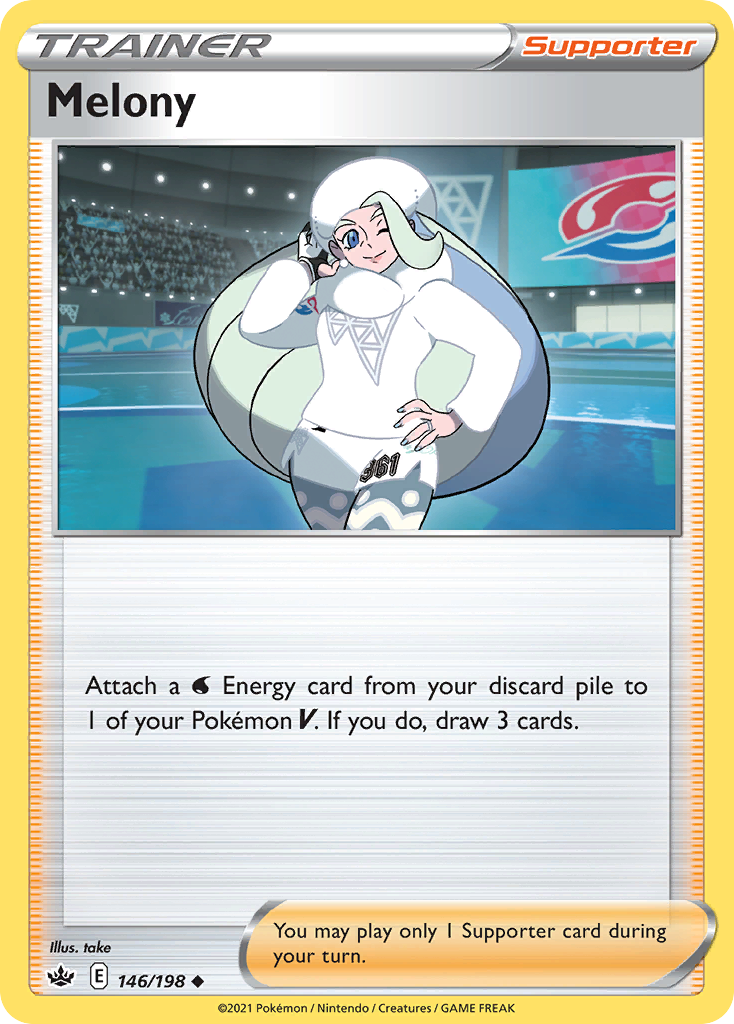 Melony (Trainer: Supporter) (146/198) - Chilling Reign Pokémon Card