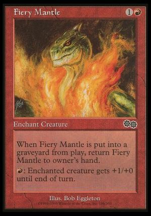 Fiery Mantle (Urza's Saga)