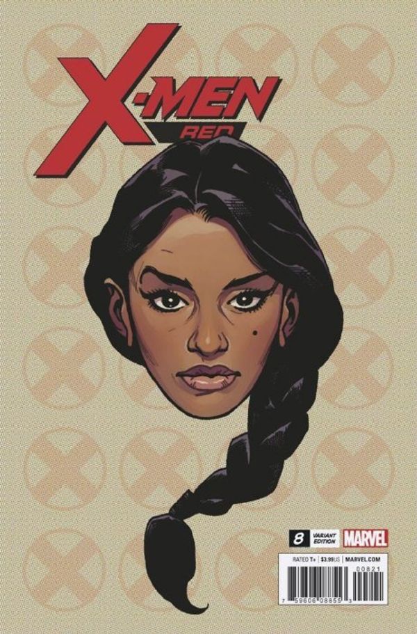 X-men Red #8 (Charest Headshot Variant)