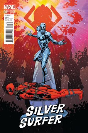 Silver Surfer #1 (Sliney Deadpool Variant)