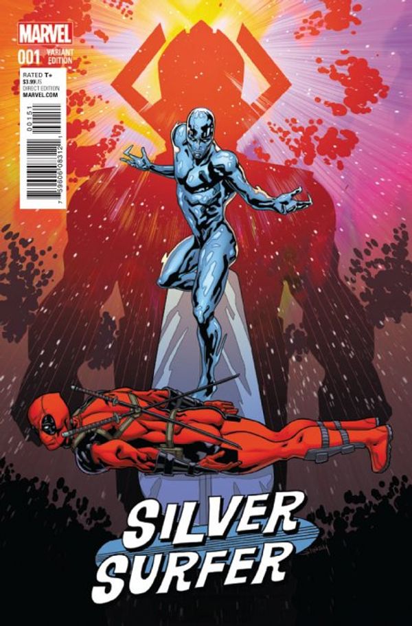 Silver Surfer #1 (Sliney Deadpool Variant)
