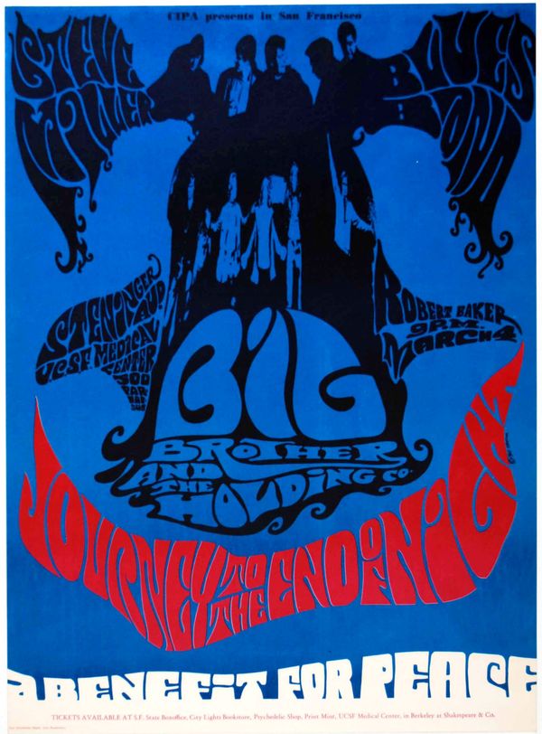 Big Brother & Janis Joplin UCSF Steninger Auditorium 1967