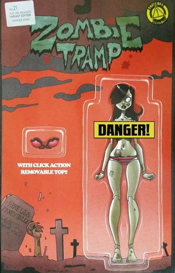 Zombie Tramp Ongoing #21 (Cover D Action Figure Risque)