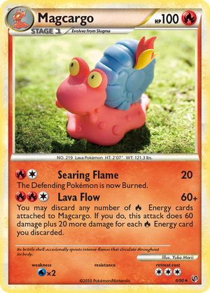 Magcargo (6/90) - HS—Undaunted