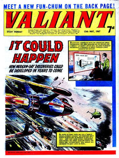 Valiant #13 May 1967 Comic