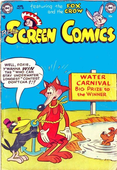 Real Screen Comics #53 Comic