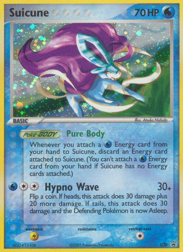 Suicune (30/40) - Nintendo Black Star Promos Pokémon Card