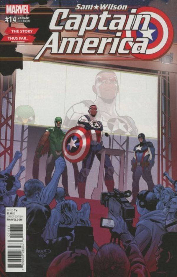 Now Captain America Sam Wilson #14 (Story Thus Far Variant)
