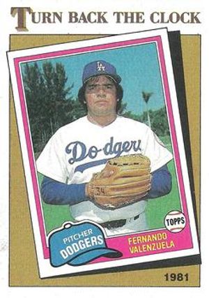 Fernando Valenzuela 1986 Topps #401