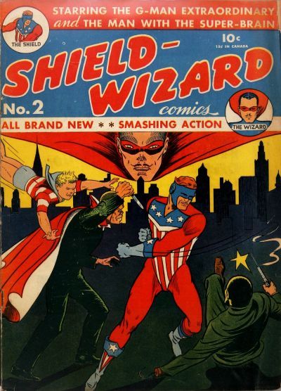 Shield-Wizard Comics #2 Comic