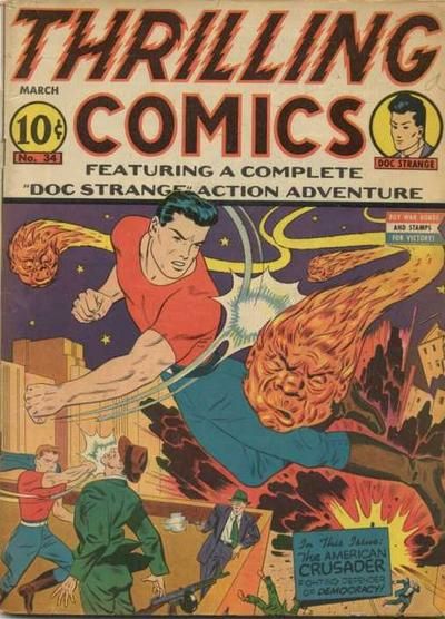 Thrilling Comics #34 Comic