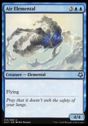 Air Elemental (Game Night) Trading Card