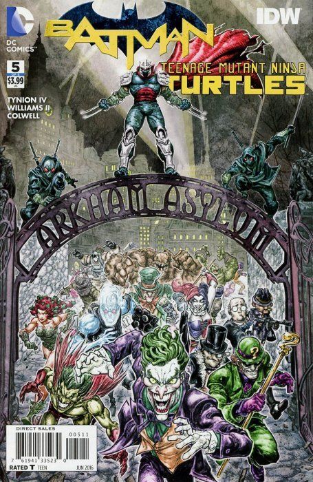 Batman/Teenage Mutant Ninja Turtles #5 Comic