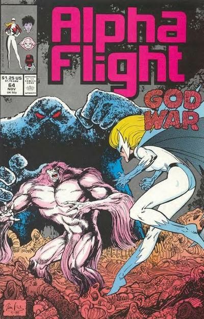 Alpha Flight #64 Comic