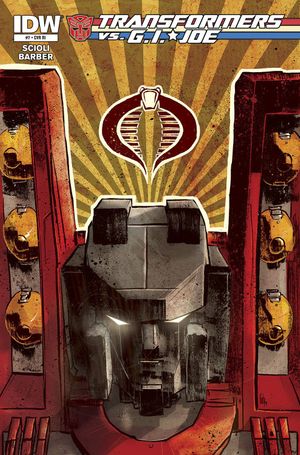 Transformers Vs G.I. Joe #7 (10 Copy Cover)