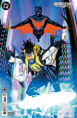 Batman / Static: Beyond #3 (Cvr B Bernard Chang Card Stock Variant)