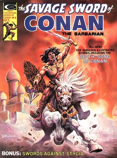 The Savage Sword of Conan #8 Comic
