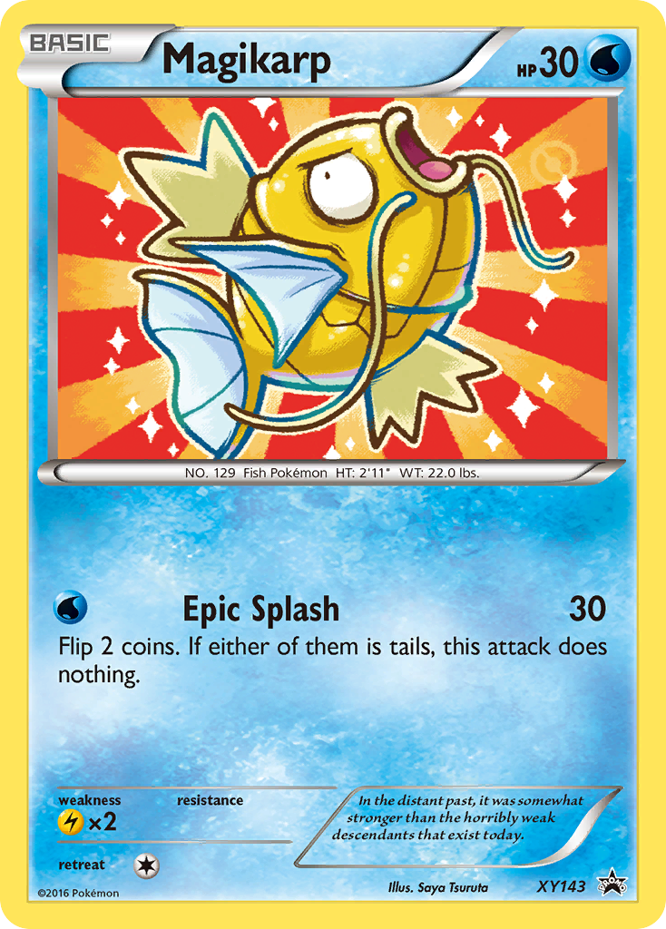 Magikarp (XY143) - XY Black Star Promos Pokémon Card