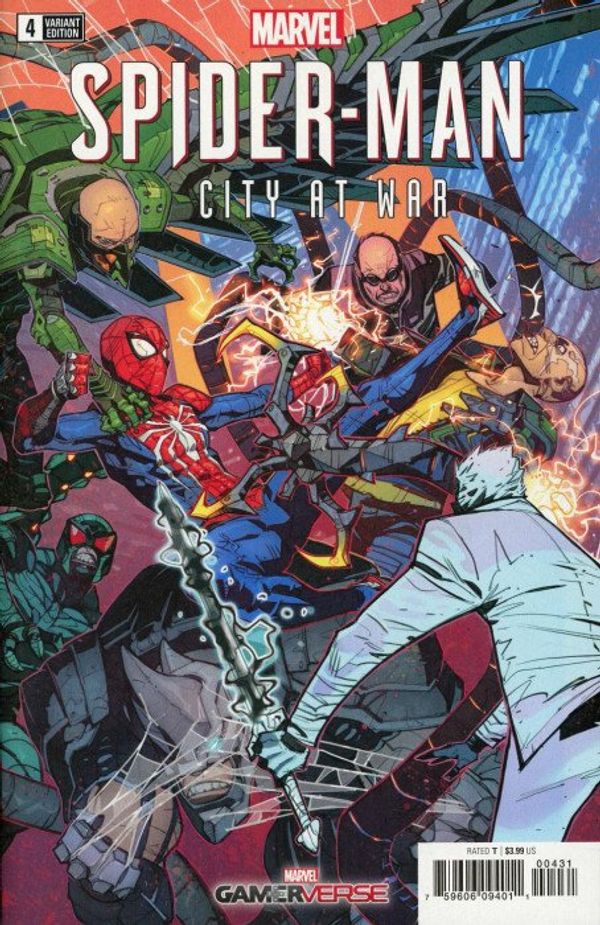 Spider-man City At War #4 (Petrovich Variant)