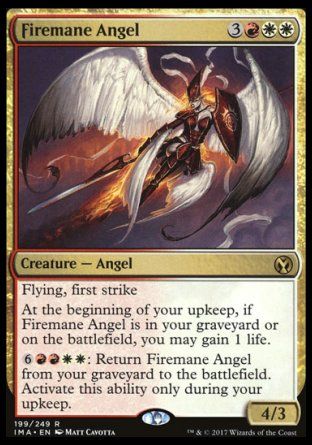 Firemane Angel (Iconic Masters) Trading Card