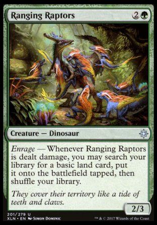 Ranging Raptors (Ixalan) Trading Card