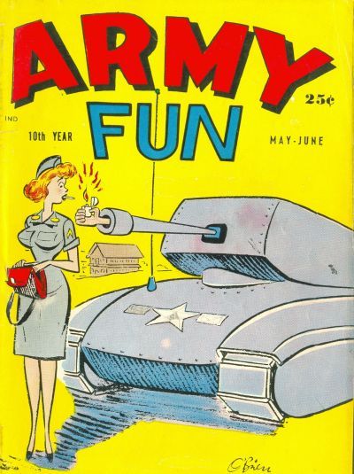 Army Fun #10 Comic