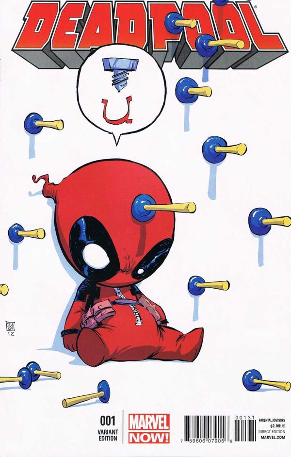 Deadpool #1 (Young  Cover)