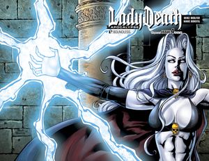 Lady Death: Apocalypse #4 (Wrap Cover)