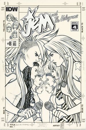 Jem &amp; The Holograms #8 (10 Copy Cover)