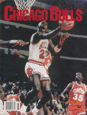 Chicago Bulls Yearbook #1990