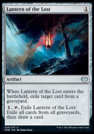 Lantern of the Lost (Innistrad: Crimson Vow) Trading Card