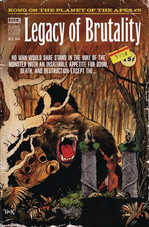 Kong on the Planet of the Apes #5 (Pulp Hack Variant)