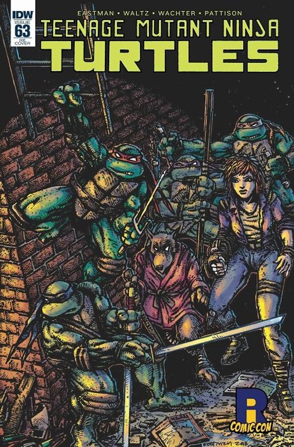 Teenage Mutant Ninja Turtles #63 (Rhode Island Comic Con Edition)