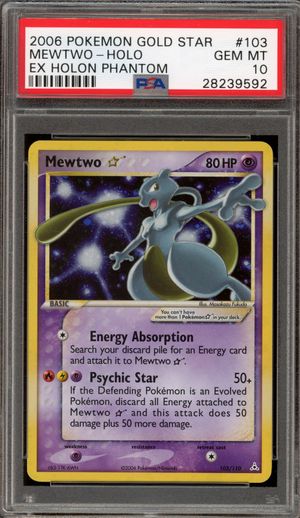 Mewtwo ★ Star (103/110) - Holon Phantoms