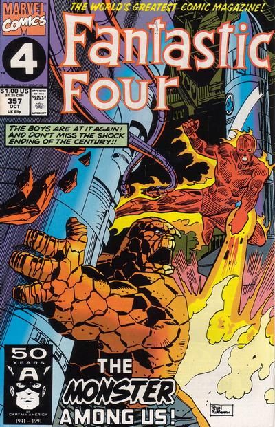 Fantastic Four #357 Comic