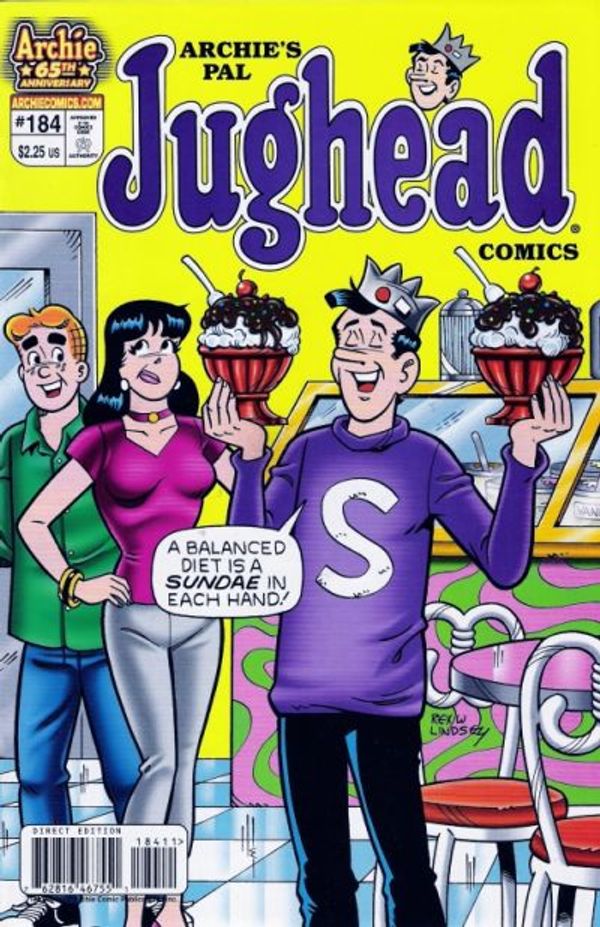 Archie's Pal Jughead Comics #184